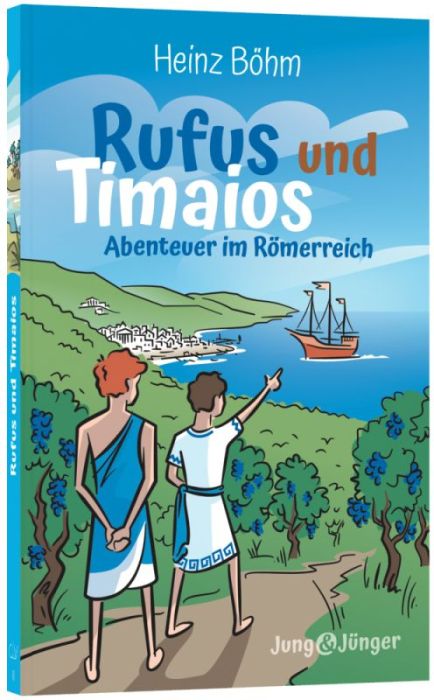 Empfehlungen - Christliche Bücherstube Cover - Rufus und Timaios – Abenteuer im Römerreich